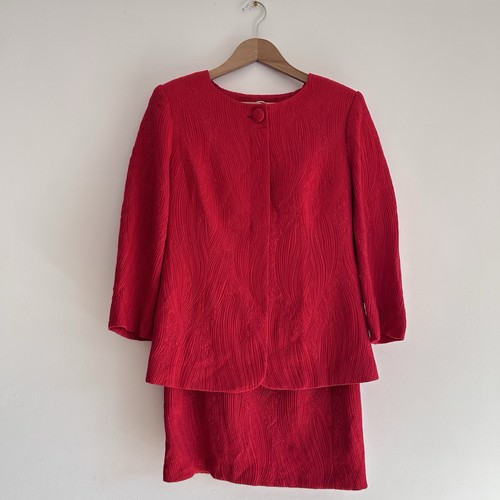Vintage linea fink red skirt - vintage,