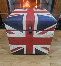 Union Jack Ottoman Storage