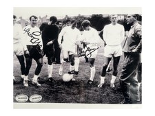 Alan Ball And Jimmy Greaves Signed England 1966 World Cup Photo