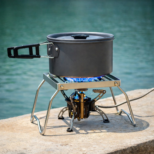 Stainless steel stove - stainless,