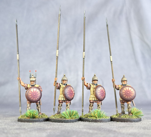 Painted macedonian phalangites - painted,