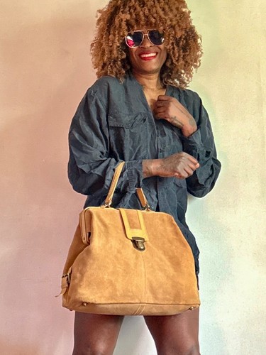 Vtg zara caramel beige - zara,