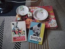 vintage sooty egg cups Plates, Bowls, Books And Magic Set