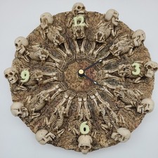 Skeleton Wall Hanging Clock
