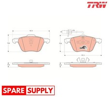 Brake pad set disc - pad, set,