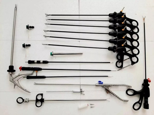 17pc laparospic surery set - 17pc,