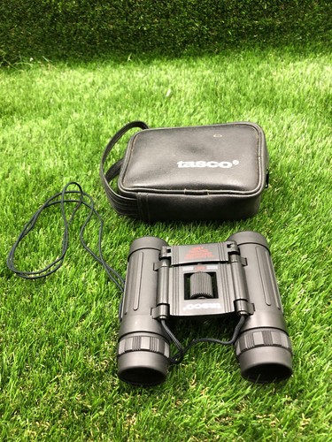 Tasco vintage binoculars with - ,