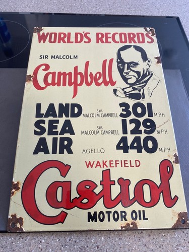 Retro sir malcolm campbell - sir,