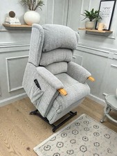 HSL AYSGARTH GRANDE RISER RECLINER CHAIR, DUAL MOTOR