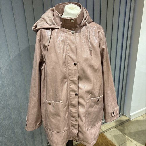 Woman shiny musky pink rain - musky,