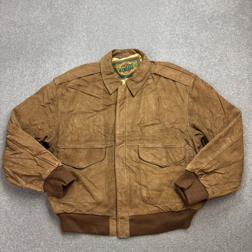 Leather flying jacket - leather,
