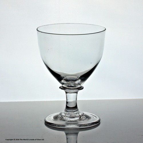 Georgian ovoid bowl - , glass
