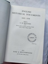 English Historical Documents