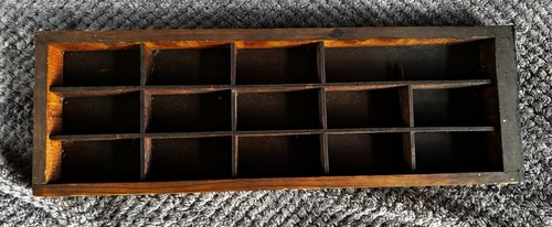 Vintage wooden printer - wooden, printer’s