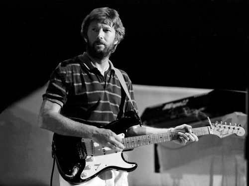 Eric clapton print - on, +