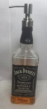 Jack Daniel’s 70cl Hand Soap Shampoo Conditioner Dispenser Upcycled Metal Pump 