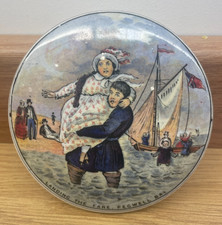 Victorian prattware pot - prattware,
