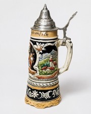 Musical german beer stein - german,