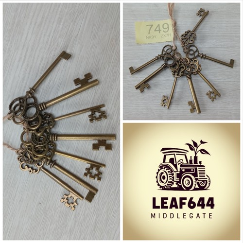 Bunch keys old - 7x,