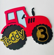 Personalised Tractor Cake