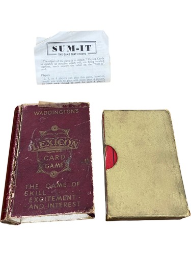 Vintage waddington lexicon - vintage,