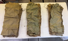 10 x Hessian Sandbags British Army Issue Sand Bags Flood Water Defence