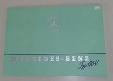 Brochure Mercedes-Benz W136