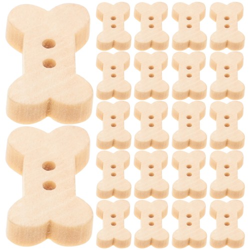 100pcs handmade bone shape - 100pcs,