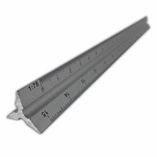 300mm aluminium scale - 300mm,