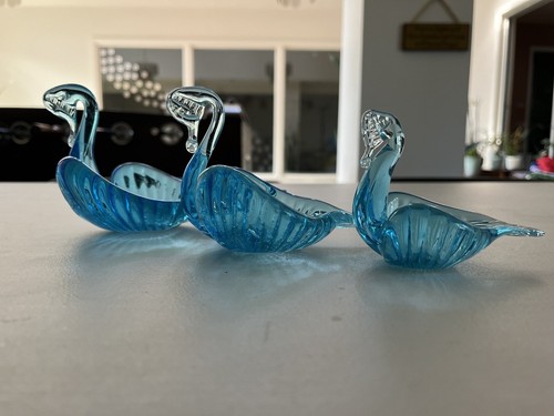 Beautiful hand blown - hand, blue