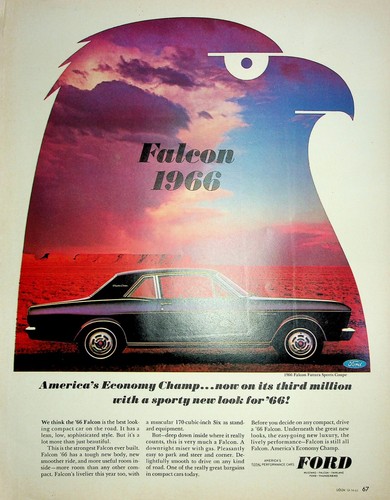 Original 1966 ford - ad:,