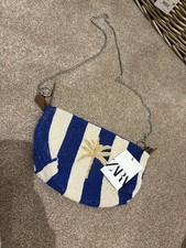 beaded palm bag by Zara with