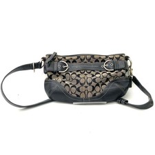 COACH F07077 Signature Canvas