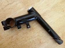 1989 Hsin Lung (HL) roller quill stem - 22.2mm/1" - BLACK (retro vintage mtb)