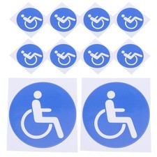  10 Pcs Disability Warning