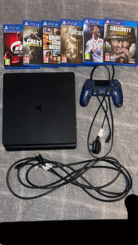 Sony ps4 slim 512gig black - ps4,