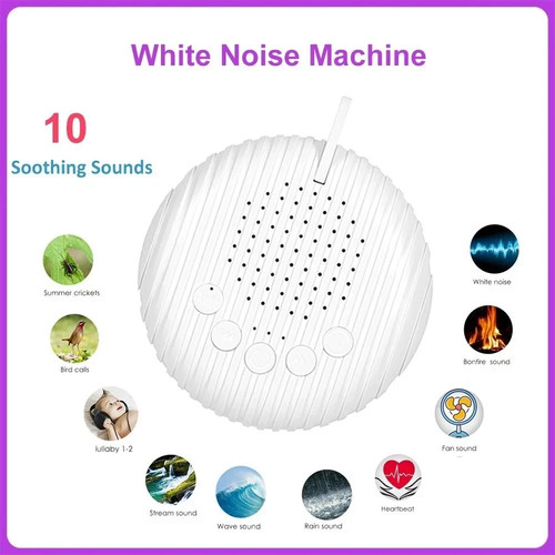 White noise sound machine - white,