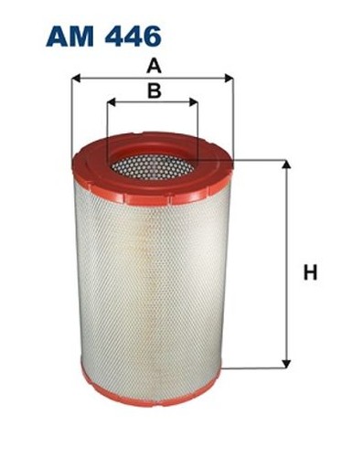 Fits filtron 446 air filter - fits,