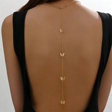 Butterfly back drop chain - butterfly,