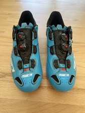 Sidi Shot In Blue Limited Edition Cycling Shoes Size Eu40 /  uk 6