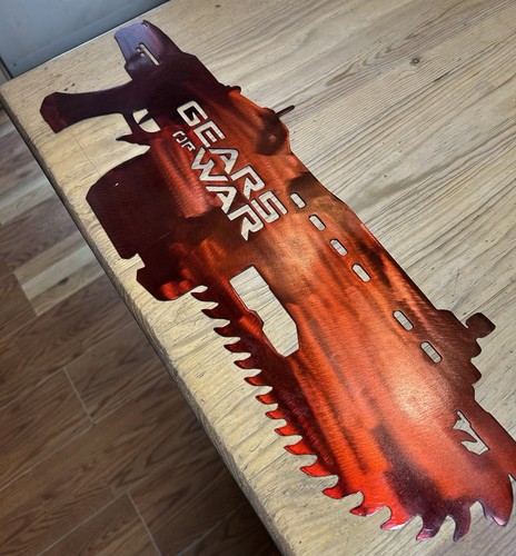 Gears war metal lancer sign - gears,