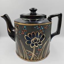 Jackfield style teapot and lid