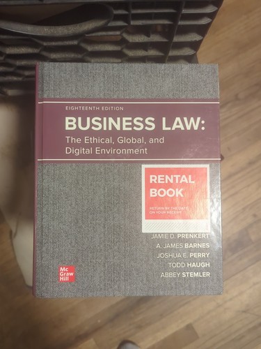 Business law the ethical - business,