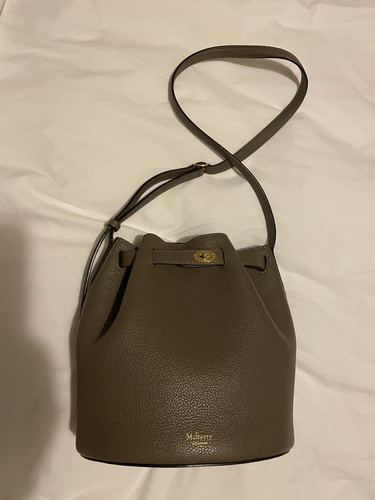 Mulberry abbey leather bucket - mulberry,