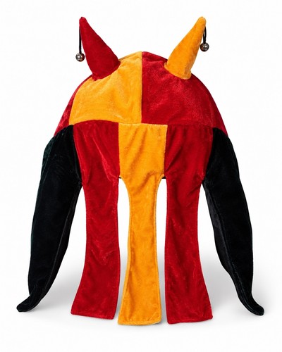 Adult jester hat red - adult,
