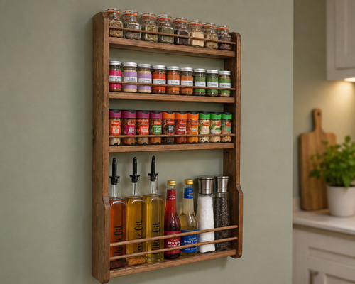 Oil spice rack handmade - oil,
