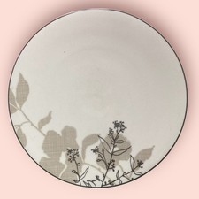 M&S Marks & Spencer LINEN Beige Brown 11” Dinner Plate - 8 available 