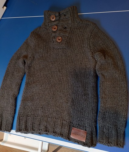 Mens superdry chunky knit - mens,