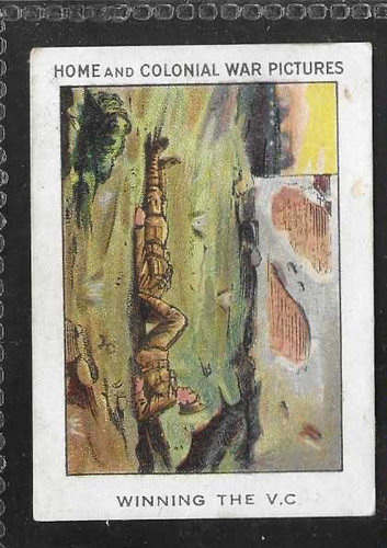 Home colonial card - &, card: