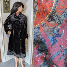Vintage 60s 70s Velvet Fur